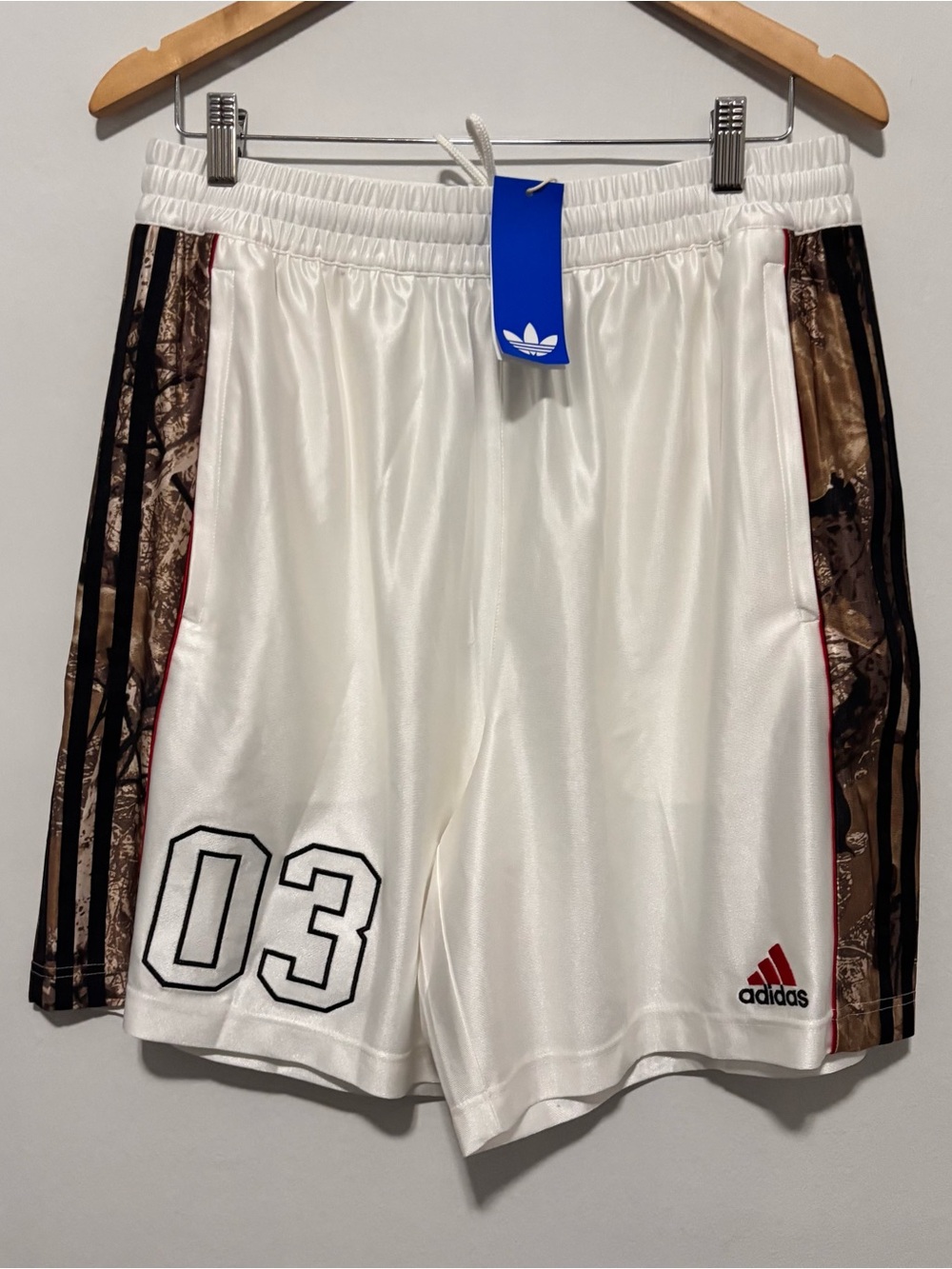 Adidas - Men's Originals Camo Shorts - Picture 6 of 11